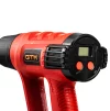 Строительный фен GTM HG2000EM, 2000 Вт, LCD-дисплей. - 4