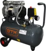 Компресор GTM KAW750-24L, 0,75кВт, 8бар, ресивер 24л, безмасляний - 1