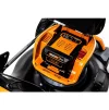 Газонокосилка аккумуляторная GTM LM56/480SP-V KIT, ширина скашивания 48см, самоходная, аккум. GTM 56В 4 А*год + ЗУ - 10