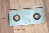 Ніж для подрібнювача садового DS2800/45, DS2500/40 (2шт.) - 1