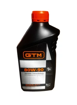 Масло GTM Dynamic Transmissions 80W-90 GL-5 для трансмиссий, 1л.