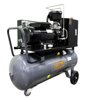 Компрессор воздушный GTM DLG3V 230, винтовой, маслянный, рес-100л 350л/мин 220В