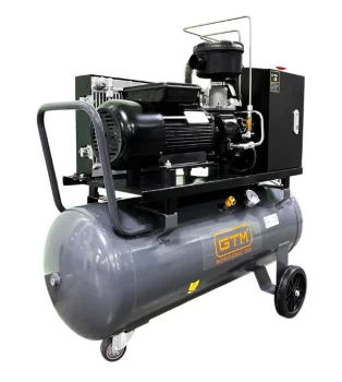 Компрессор воздушный GTM DLG3V 380, винтовой, маслянный, рес-100л, 350л/мин, 380В