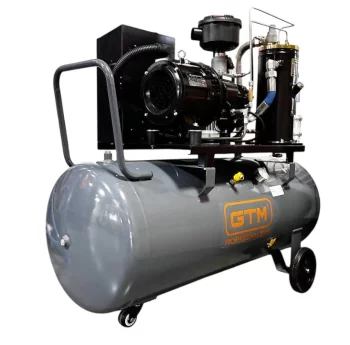 Винтовой воздушный компрессор GTM DLG5.5V/inv, 200л 680л/мин 5,5кВт 8бар 380В/инвертор