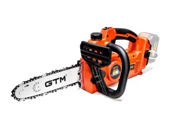 Акумуляторна ланцюгова пила GTM CS18/250BL, 18В, шина 10"/25см, КАРКАС (АКБ і ЗП окремо)