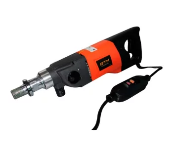 Дриль алмазна ручна  GTM DK-160/2PD з мікроударом, 1,9 кВт, у кейсі