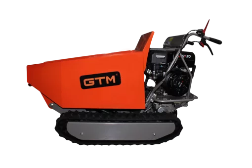 Думпер мини самосвал GTM D50HA, 500кг/бензин, 8,3 л.с, гусеничный