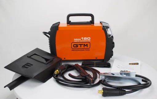 Инвертор сварочный GTM MMA-180DS LCD, 180А, 1,6-4,0мм, 220В дисплей