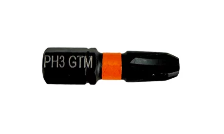 Біти ударні GTM Impact PH3, 25мм зі сталі S2, 2 од.&nbsp;