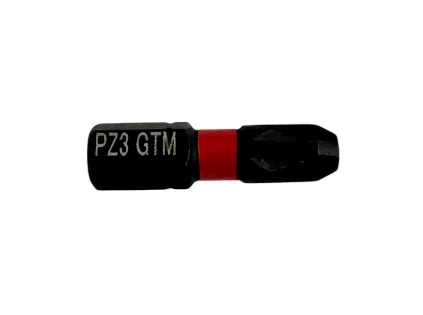 Біта ударна GTM Impact PZ3, 25 мм, зі сталі S2 (комплект 2 шт)