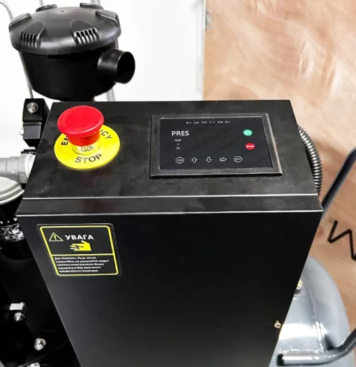 Винтовой воздушный компрессор GTM DLG7.5V/inv масляный, 200л 1000л/мин 7,5кВт 8бар 380В/инвертор