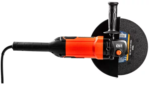 Болгарка GTM AG230/2300HD сетевая, 230мм, 6500об/мин