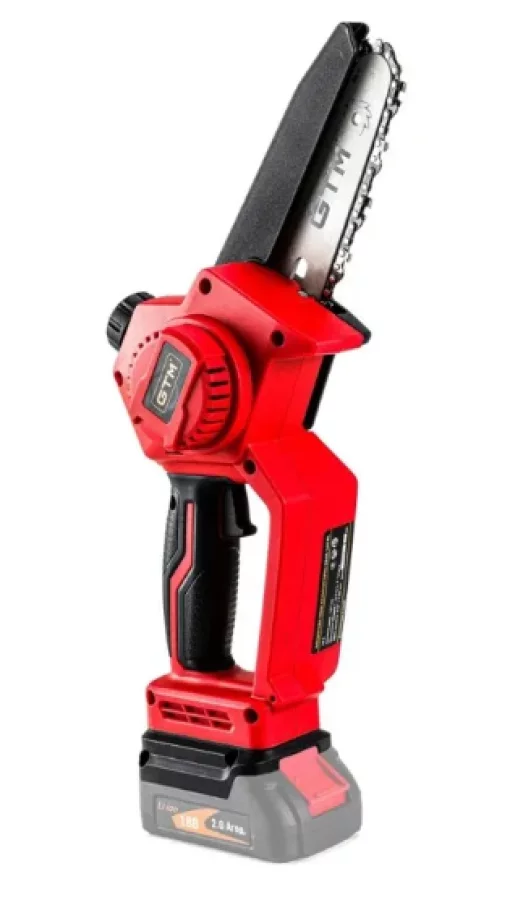 Аккумуляторная цепная пила GTM CS18/127BL, 18В, шина 5"/12,7см, кейс, КАРКАС (без АКБ и ЗУ)