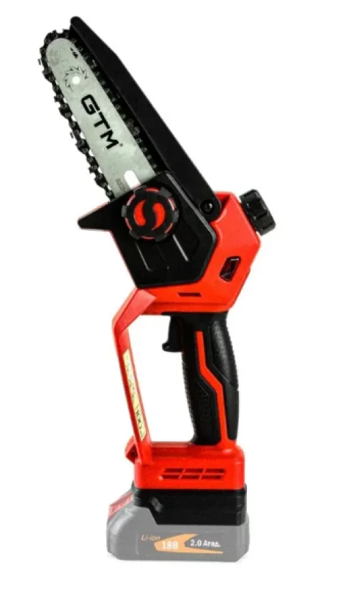 Аккумуляторная цепная пила GTM CS18/127BL, 18В, шина 5"/12,7см, кейс, КАРКАС (без АКБ и ЗУ)