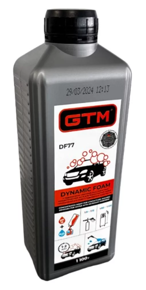 Активная пена GTM Dynamic Foam (AF77) усиленные моющие свойства, 1,1 кг