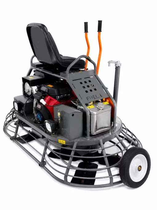 Затирочная машина бензиновая двухроторная GTM GRT36, дв. Honda GX690 23 л.с., лопасти в комплекте, ширина обработки 1960 мм