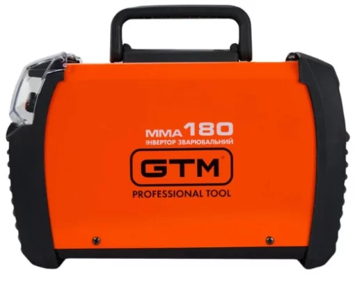 Инвертор сварочный GTM MMA-180DS LCD, 180А, 1,6-4,0мм, 220В дисплей