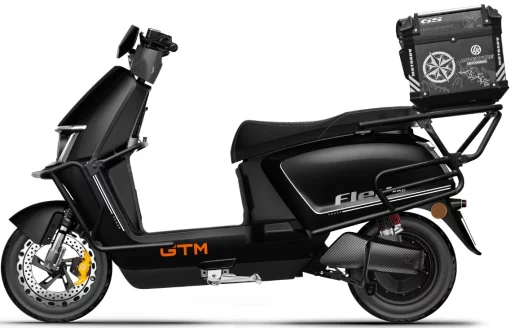 Електроскутер GTM Flex Pro, 2000W, 72V, 38Ah, швидкість 60км/год, запас ходу 110км