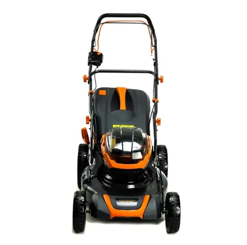 Газонокосарка акумуляторна GTM BLM48H-SP, 2*18В, ширина різання 48см, самохідна +АКБ 4Аг-2шт., ЗП-2шт.