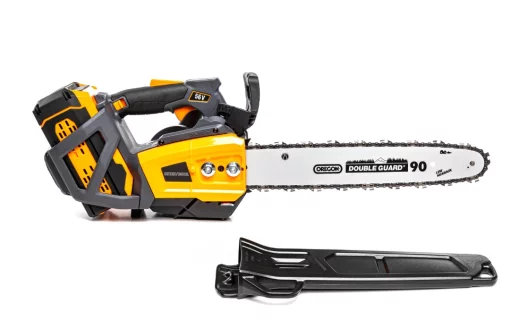 Пила ланцюгова GTM CSTH56/1800BL KIT, акумуляторна, 56В, шина 35см, лан, 3/8P, 1,1мм, акум. 2,5А*год + зарядний пристрій