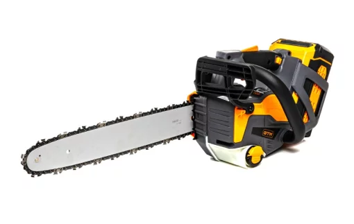 Пила ланцюгова GTM CSTH56/1800BL KIT, акумуляторна, 56В, шина 35см, лан, 3/8P, 1,1мм, акум. 2,5А*год + зарядний пристрій