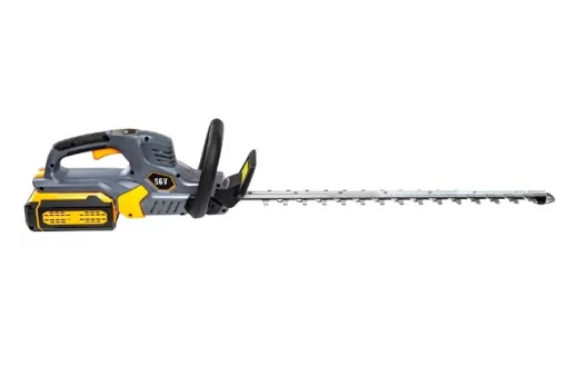 Кущоріз акумуляторний GTM HT56/560BL KIT, 56В, леза-56см, акумулятор 2,5А*год + зарядний пристрій