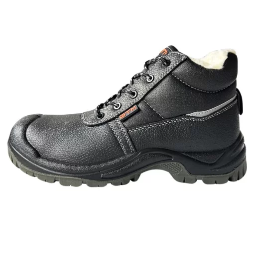 Зимние рабочие ботинки GTM SM-071W Comfort S3 SRC, р.46 с композ.носком на шнурках