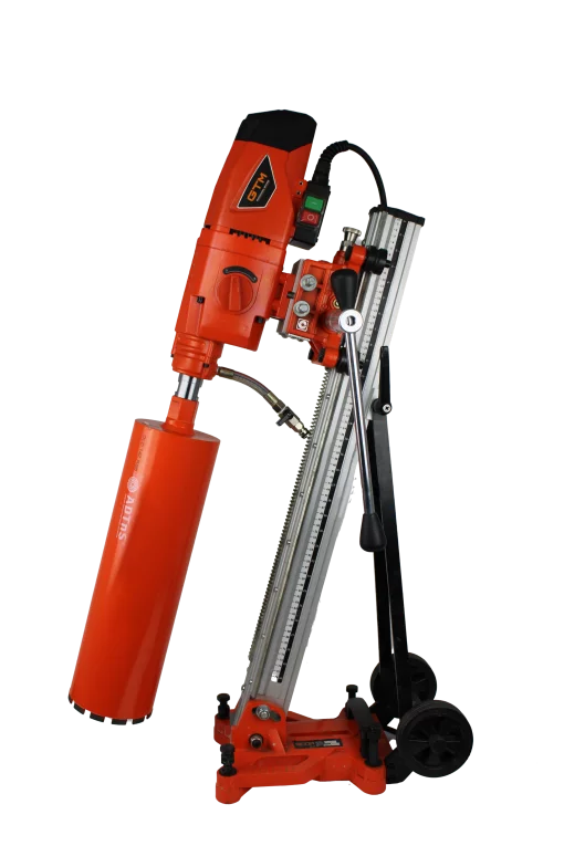 Бурильна установка  GTM DK-250/2, 4,8 кВт,  стійка з нахилом 45&deg;