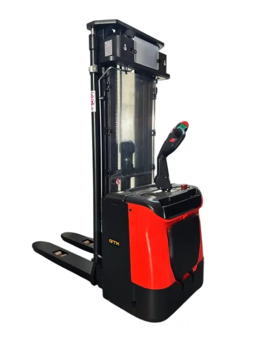 Штабелер електричний GTM PS16N&nbsp;4000, 1,6т/4,0м, самохідний з площ. оператора